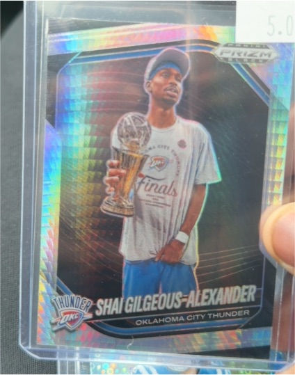 2021-22 Panini Prizm #238 Shai Gilgeous-Alexander — front