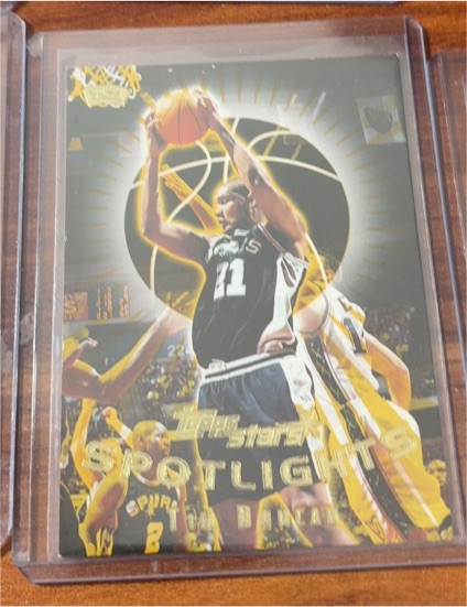 2000-01 Topps Stars #126 Tim Duncan — front