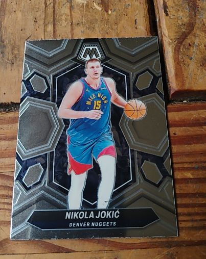 2023-24 Panini Mosaic #47 Nikola Jokic — front