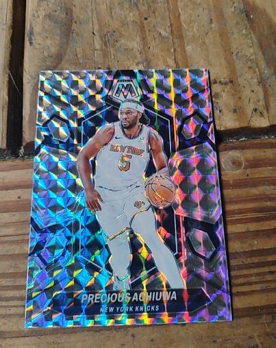 2023-24 Panini Mosaic #34 Precious Achiuwa — front
