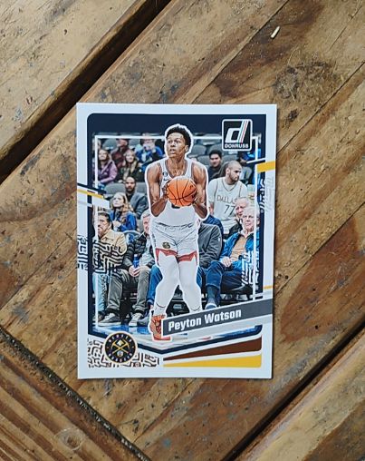 2023-24 Donruss #26 Peyton Watson — front
