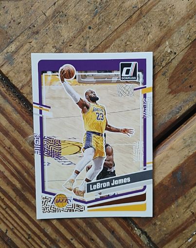 2023-24 Donruss #2 LeBron James Los Angeles Lakers — front
