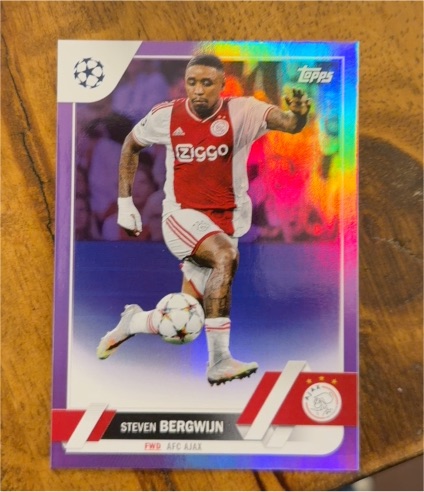2022-23 Topps UEFA Club Competitions #176 Steven Bergwijn — front