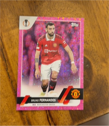 2022-23 Topps UEFA Club Competitions #8 Bruno Fernandes — front