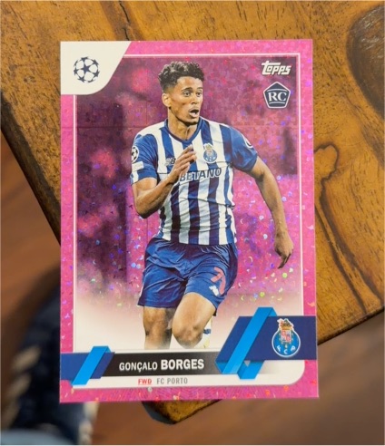 2022 Topps UEFA Club Competitions #134 Gonçalo Borges — front