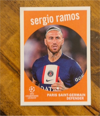 2022-23 Topps UEFA Club Competitions #59-23 Sergio Ramos — front