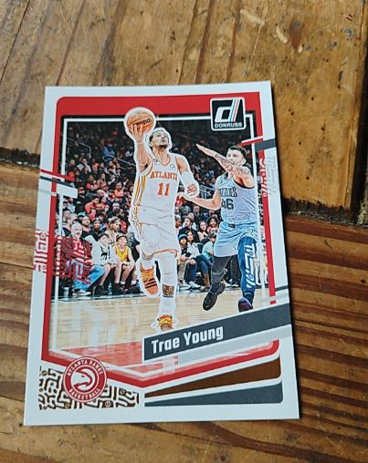 2023-24 Donruss #15 Trae Young — front