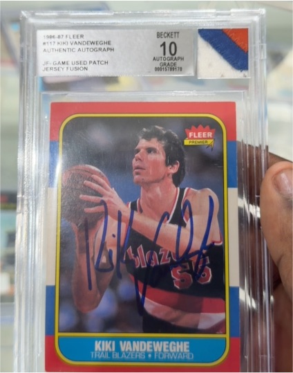 1986-87 Fleer #117 Kiki Vandeweghe — front