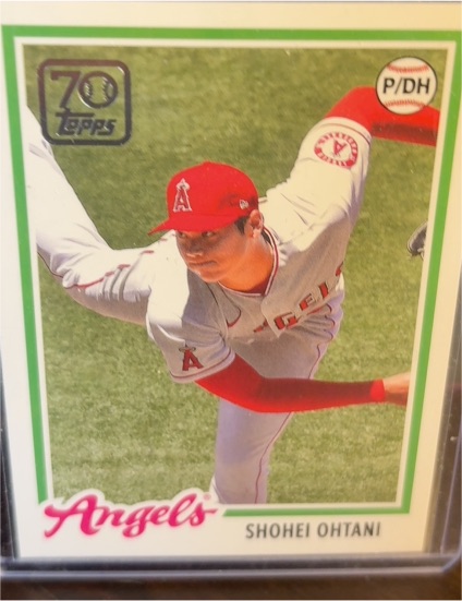 2021 Topps 70 Years #70YT-28 Shohei Ohtani — front