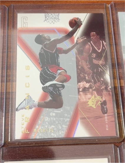 2001-02 Upper Deck SPx #28 Steve Francis — front