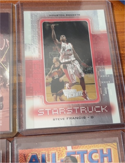 2000-01 Upper Deck Ultimate Victory Starstruck #S7 Steve Francis — front