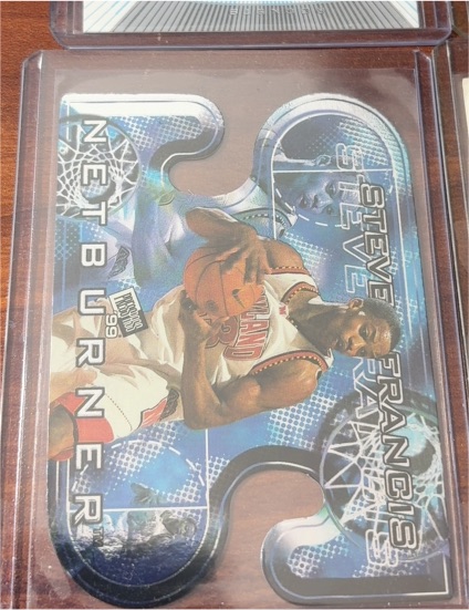 1999 Press Pass Net Burners #NB1 Steve Francis — front