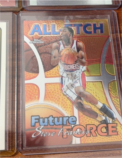 1999-00 Topps Chrome All-Etch #AE23 Steve Francis Future Force — front