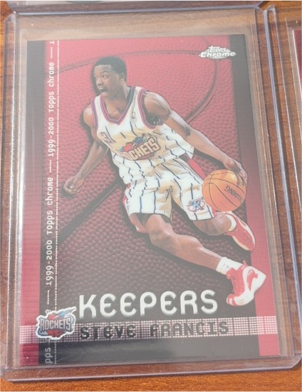 1999-2000 Topps Chrome Keepers #K3 Steve Francis — front