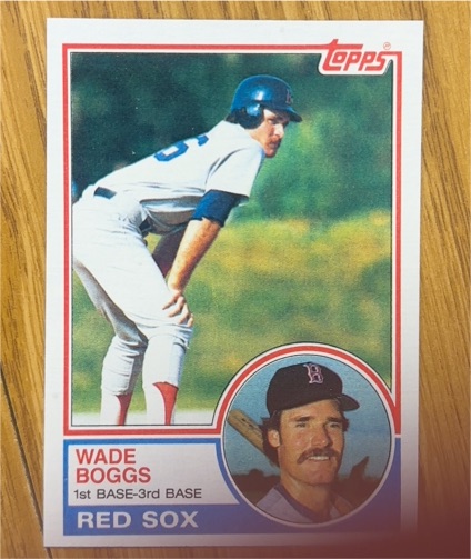 1983 Topps #498 Wade Boggs Rookie RC — front