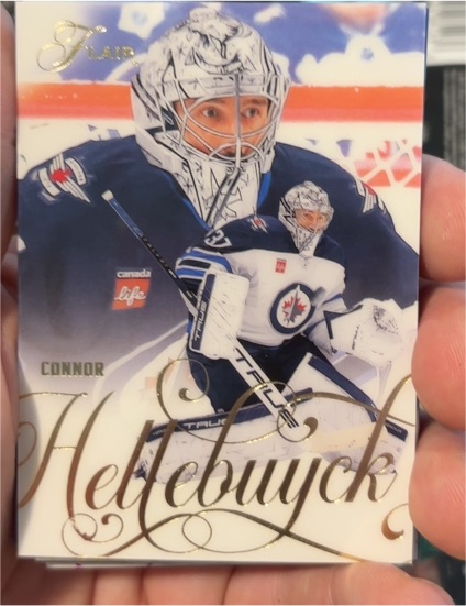 2025-26 Upper Deck Flair #150 Connor Hellebuyck — front