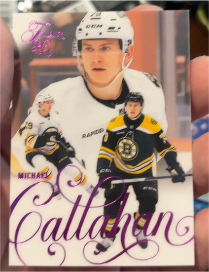 2025-26 Upper Deck Flair #172 Michael Callahan — front