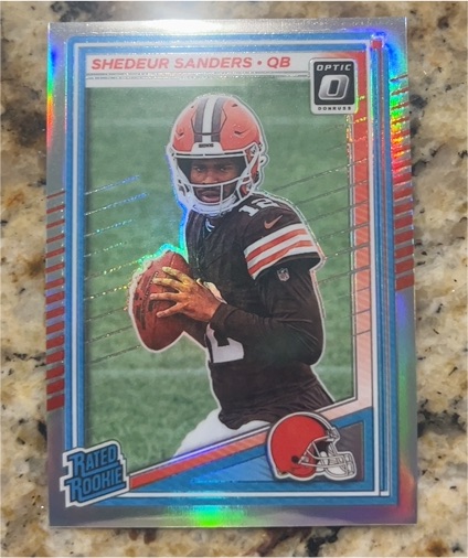 2025 Panini Donruss Optic #203 Shedeur Sanders — front