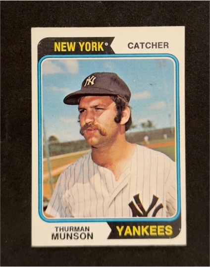 1974 Topps #340 Thurman Munson — front