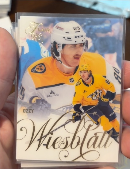 2025-26 Upper Deck Flair #151 Ozzy Wiesblatt — front