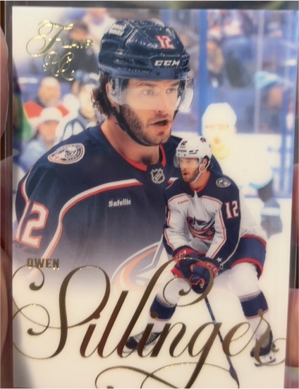 2025-26 Upper Deck Flair #153 Owen Sillinger — front