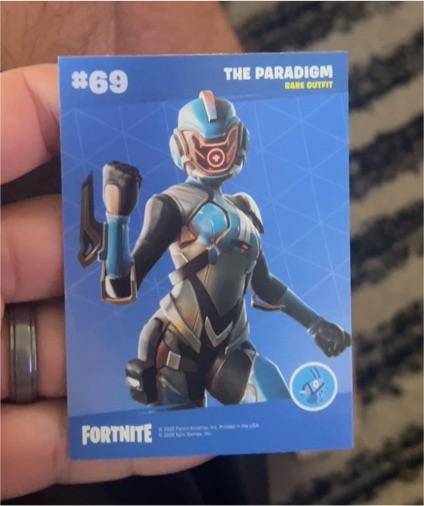 2020 Panini Fortnite Series 2 #69 The Paradigm — front
