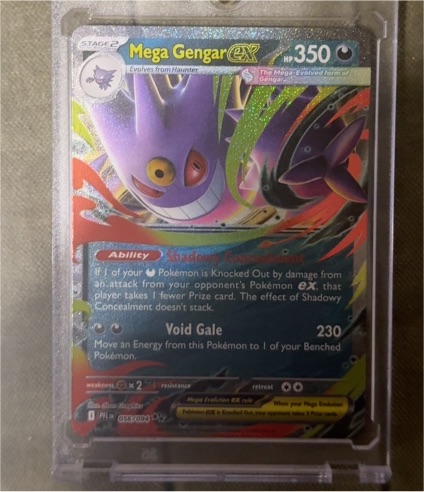 2015 Pokémon ME02 #056 Mega Gengar EX Phantasmal Flames — front