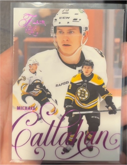 2025-26 Upper Deck Flair #172 Michael Callahan — front