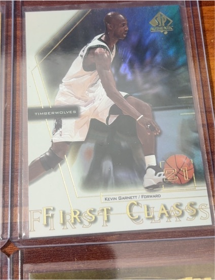 2000-01 SP Authentic #FC2 Kevin Garnett First Class — front