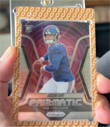 2025 Panini Prizm Prizmatic #6 Jaxson Dart — front