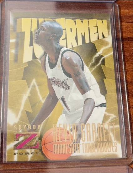 1996-97 Skybox Z Force #173 Kevin Garnett — front