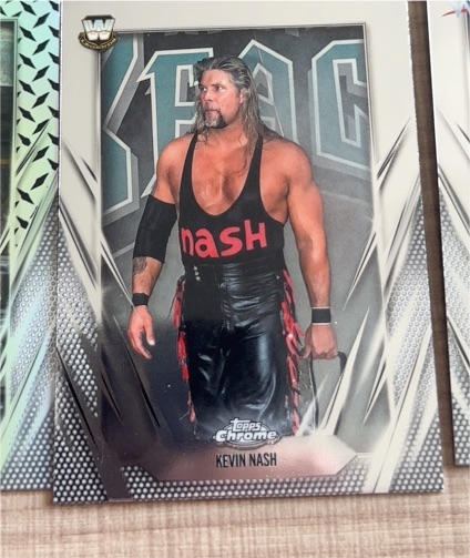 2026 Topps Chrome WWE #24 Kevin Nash — front