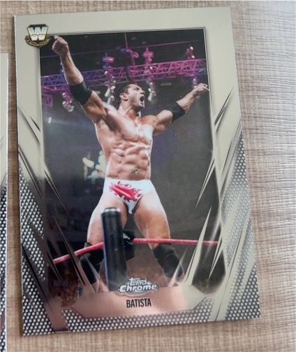 2026 Topps Chrome WWE #99 Batista — front