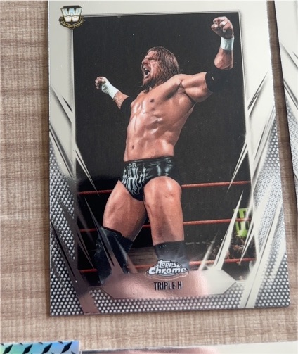2026 Topps Chrome WWE #4 Triple H — front