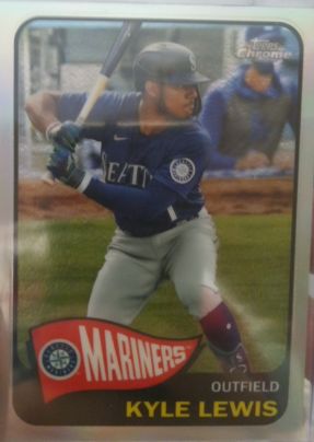 2021 Topps Chrome #TH65-1 Kyle Lewis — front