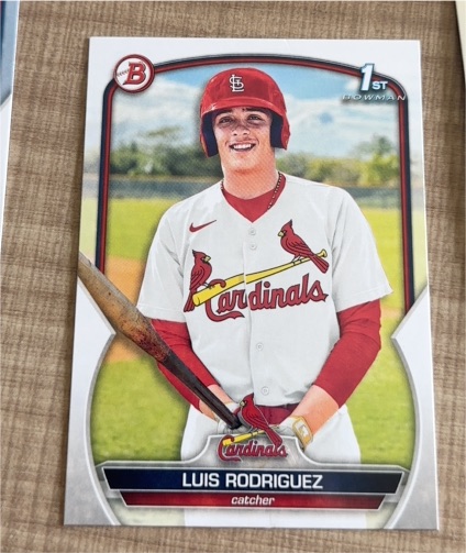 2023 Bowman #BP-130 Luis Rodriguez — front
