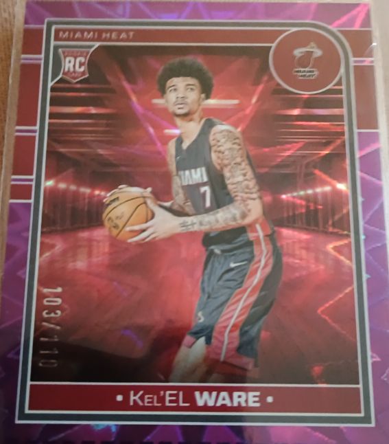 2024-25 Panini NBA Hoops #245 Kel'El Ware — front