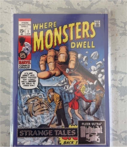 2023 Fleer Ultra Midnight Sons Strange Tales #ST6 Where Monsters Dwell — front