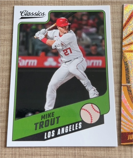 2024 Classics Mike Trout Los Angeles Angels — front