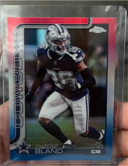 2025 Topps Chrome #82 DaRon Bland — front