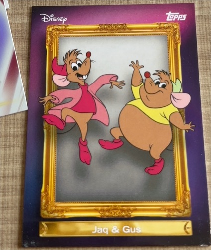 2026 Topps Disney Neon #FF-20 Jaq & Gus — front
