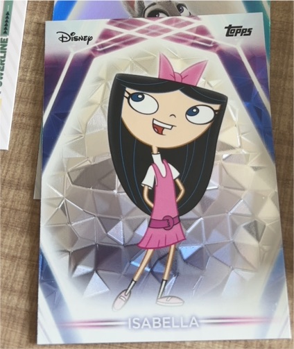 2026 Topps Disney Neon #3 Isabella — front