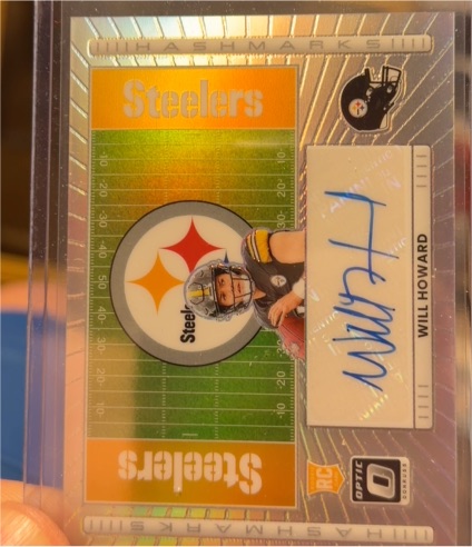 2025 Panini Donruss Optic #HM-WH Will Howard — front