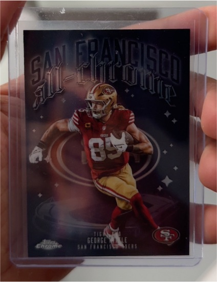 2025 Topps Chrome #ACT-11 George Kittle — front