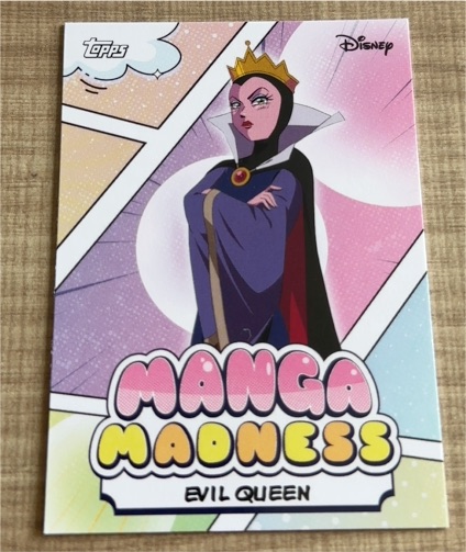 2026 Topps Disney Neon Manga Madness #MM-15 Evil Queen — front