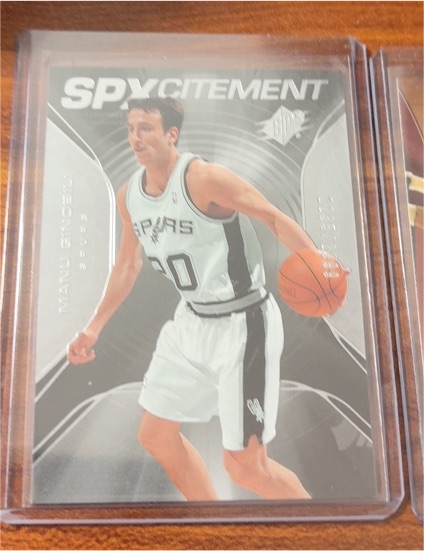 2006-07 Upper Deck SPx SPXcitement #SPX-84 Manu Ginobili — front