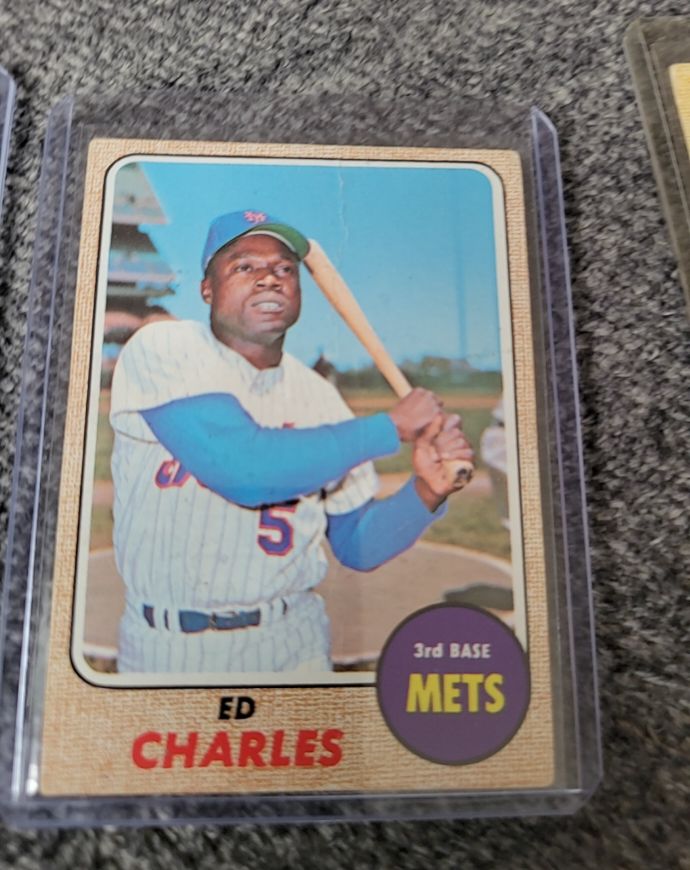 1968 Topps #563 Ed Charles — front