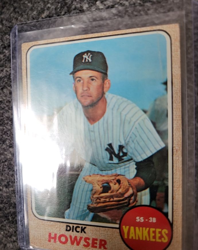 1968 Topps #467 Dick Howser — front