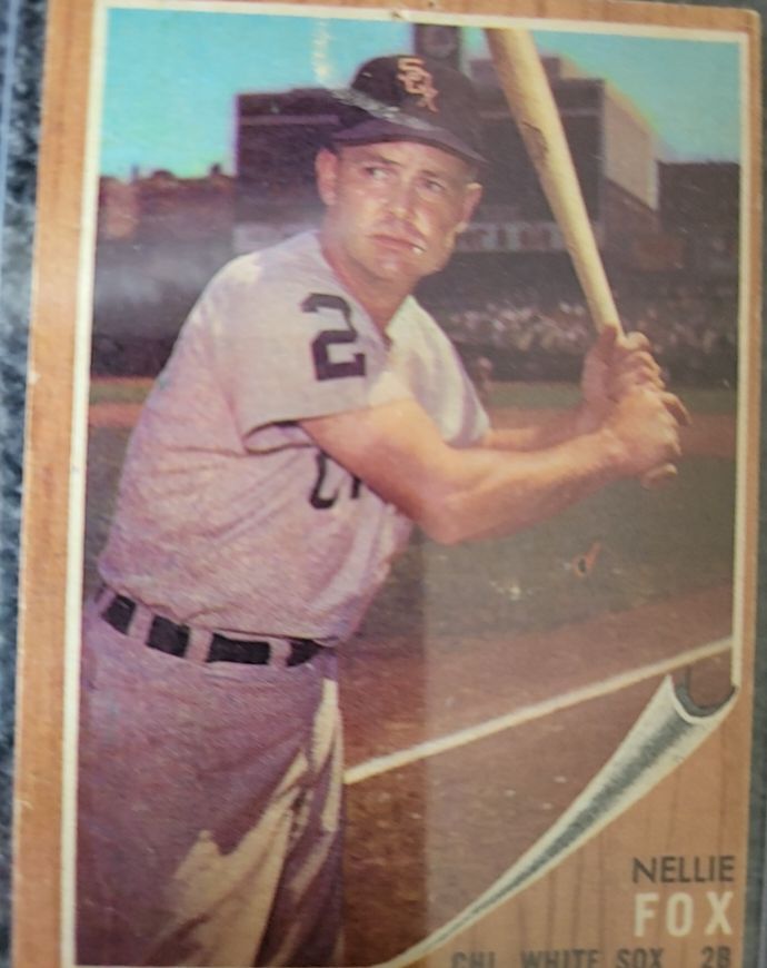 1962 Topps #73 Nellie Fox — front