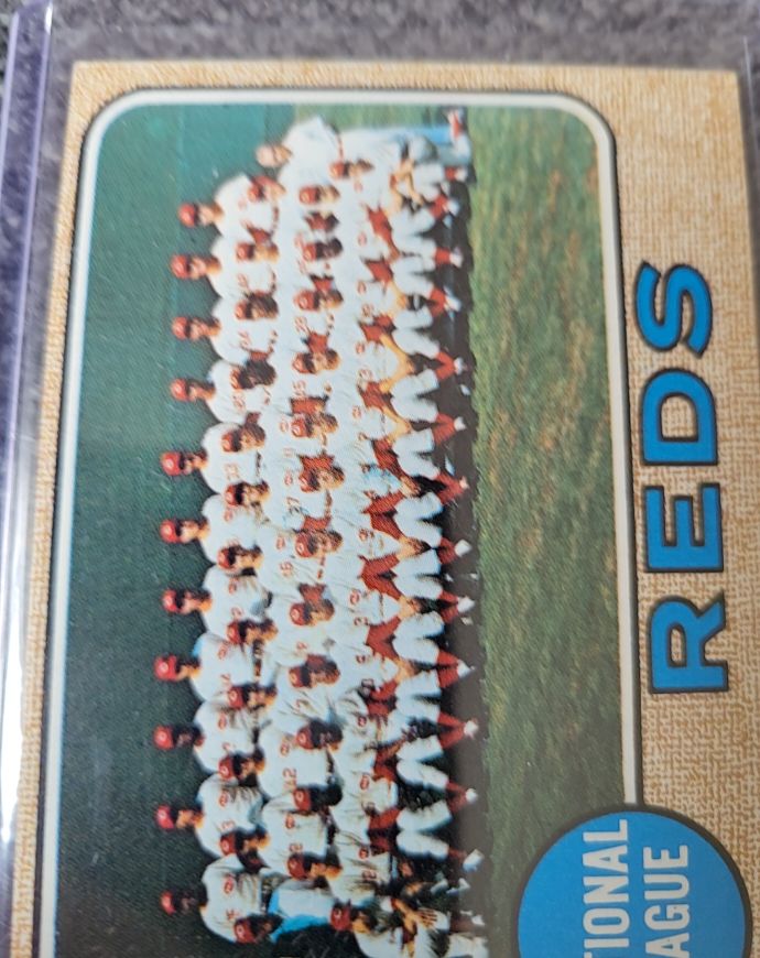 1968 Topps #574 Cincinnati Reds Team — front
